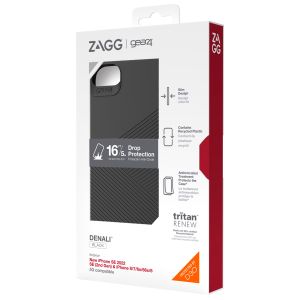 ZAGG Coque Denali iPhone SE (2022 / 2020) / 8 / 7 / 6(s) - Noir