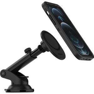 OtterBox ﻿MagSafe Dash / Windshield Mount - Support téléphone pour voiture - MagSafe - Réglable - Tableau de bord ou pare-brise - Noir