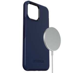 OtterBox Coque Symmetry MagSafe pour iPhone 13 Pro Max - Bleu