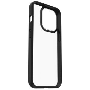 OtterBox Coque arrière React iPhone 13 Pro - Transparent / Noir