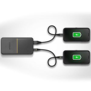 OtterBox ﻿Batterie externe USB-C - 20 000 mAh - Power Delivery - 18 Watt - Noir