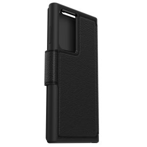 OtterBox Étui de téléphone Strada Samsung Galaxy S22 Ultra - Noir