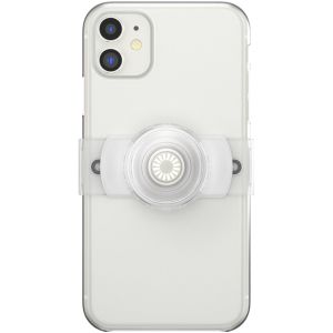 PopSockets PopGrip - Amovible - Slide Stretch Clear On White