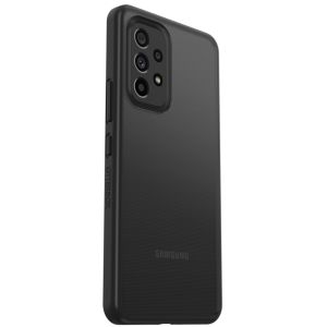 OtterBox Coque arrière React Samsung Galaxy A53 - Transparent / Noir