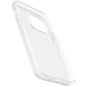 OtterBox Coque Symmetry + Protection d'écran iPhone 14 Pro Max - Transparent