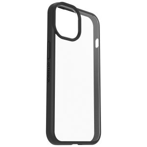 OtterBox Coque arrière React iPhone 14 - Transparent / Noir
