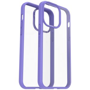 OtterBox Coque arrière React iPhone 14 Pro Max- Transparent / Violet