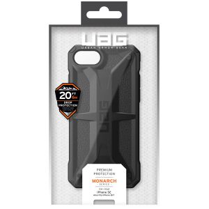 UAG Coque Monarch iPhone SE (2022 / 2020) / 8 / 7 / 6(s) - Noir