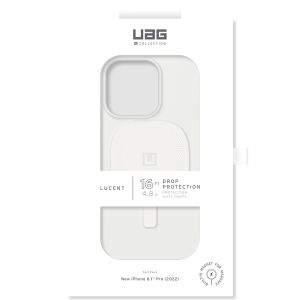 UAG Coque Lucent 2.0 MagSafe iPhone 14 Pro - Marshmallow