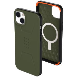 UAG Coque Civilian MagSafe iPhone 14 Plus - Olive