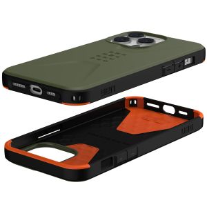 UAG Coque Civilian MagSafe iPhone 14 Pro Max - Olive