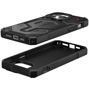 UAG Coque arrière Monarch Pro iPhone 15 Pro Max - Kevlar Black