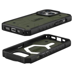 UAG Coque Pathfinder MagSafe iPhone 15 Pro - Olive Drab
