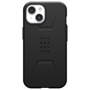 UAG Coque Civilian MagSafe iPhone 15 - Noir