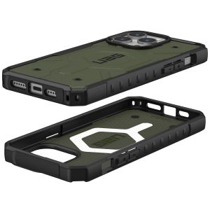 UAG Coque Pathfinder MagSafe iPhone 15 Pro Max - Olive Drab