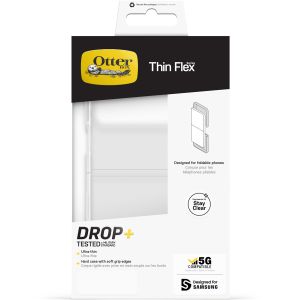 OtterBox Coque arrière Thin Flex pour le Samsung Galaxy Flip 4 - Transparent