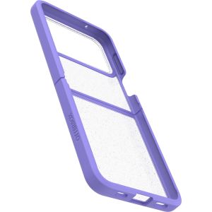 OtterBox Coque arrière Thin Flex pour le Samsung Galaxy Flip 4 - Transparent/Violet
