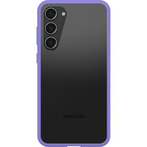 OtterBox Coque arrière React Samsung Galaxy S23 Plus - Clear Purple