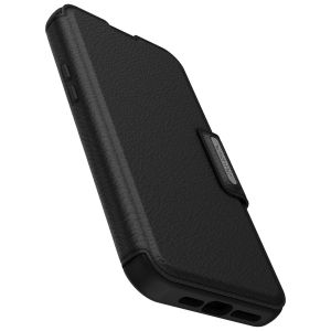 OtterBox ﻿Étui de téléphone portefeuille Strada MagSafe iPhone 15 Pro Max - Noir