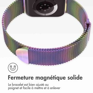 iMoshion Bracelet magnétique milanais Apple Watch Series 1-9 / SE - 38/40/41 mm - Taille S - Galaxy