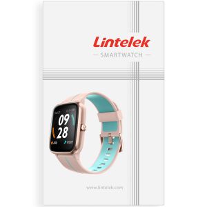 Lintelek Smartwatch ID205G - Rose / Bleu