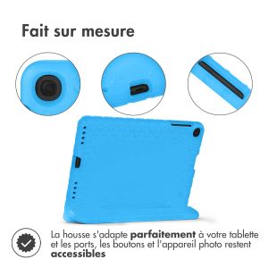 iMoshion Coque kidsproof avec poignée Galaxy Tab A 10.1 (2019) - Bleu