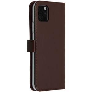 Selencia Étui de téléphone en cuir véritable iPhone 11 Pro Max