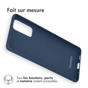 iMoshion Coque Couleur Samsung Galaxy S20 FE - Bleu foncé