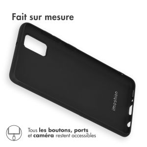 iMoshion Coque Couleur Samsung Galaxy A41 - Noir