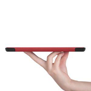iMoshion Coque tablette Trifold Samsung Galaxy Tab S8 Plus / S7 Plus / S7 FE 5G - Rouge