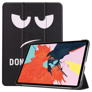 iMoshion Coque tablette Design Trifold iPad Air 5 (2022) / Air 4 (2020) - Don't Touch