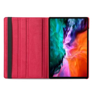 iMoshion Coque tablette rotatif iPad Pro 12.9 (2022) / Pro 12.9 (2021) / Pro 12.9 (2020) - Rouge