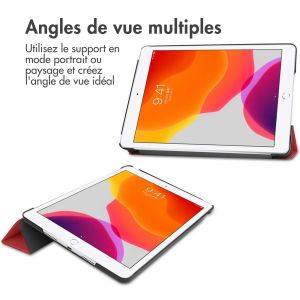 iMoshion Coque tablette Trifold iPad 9 (2021) 10.2 pouces / iPad 8 (2020) 10.2 pouces / iPad 7 (2019) 10.2 pouces 