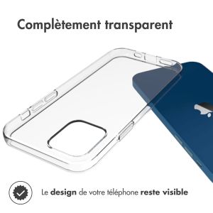 Accezz Coque Clear iPhone 12 Mini - Transparent