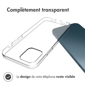 Accezz Coque Clear iPhone 12 (Pro) - Transparent