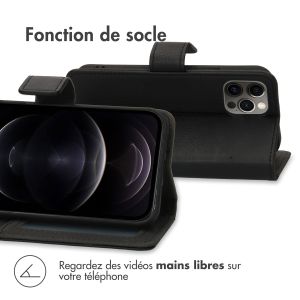 iMoshion Étui de téléphone portefeuille Luxe iPhone 12 (Pro)