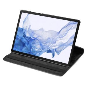 iMoshion Coque tablette rotatif à 360° Galaxy Tab S8 Plus / S7 Plus / S7 FE 5G - Noir