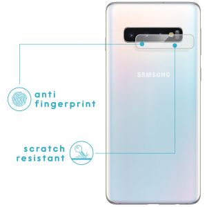 iMoshion Protection d'écran + en verre Appareil photo Galaxy S10