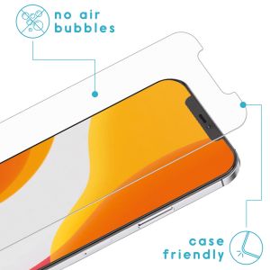 iMoshion Protection d'écran en verre trempé 2 pack iPhone 12 Pro Max