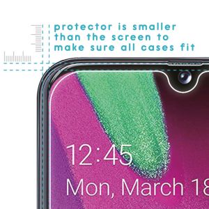 iMoshion Protection d'écran en verre trempé 2 pack Samsung Galaxy A40