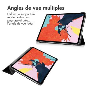 iMoshion Coque tablette Trifold iPad Air 5 (2022) / Air 4 (2020) - Noir