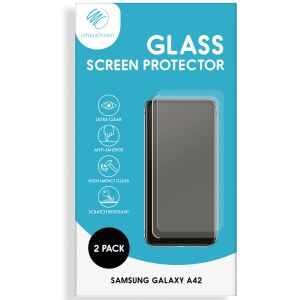 iMoshion Protection d'écran en verre trempé 2 pack Samsung Galaxy A42
