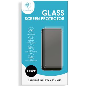iMoshion Protection d'écran en verre trempé 2 pack Galaxy A11 / M11