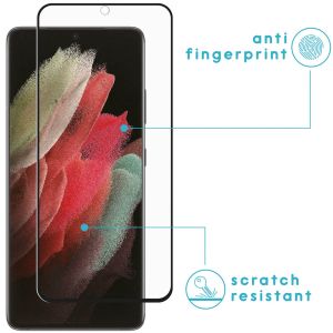 iMoshion Protection d'écran en verre trempé 2 pack Galaxy S21 Ultra