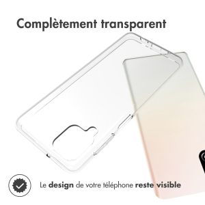 Accezz Coque Clear Samsung Galaxy A12 - Transparent