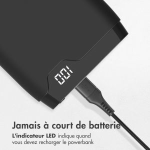 iMoshion Batterie externe - 10.000 mAh - Quick Charge et Power Delivery - Noir