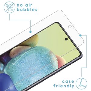 iMoshion Protection d'écran en verre trempé 2 pack Galaxy A72 / M53