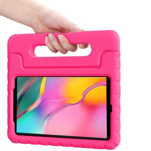 iMoshion Coque kidsproof avec poignée Galaxy Tab S8 Plus / S7 Plus / S7 FE 5G - Rose
