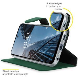 Accezz Étui de téléphone Wallet Samsung Galaxy A72 - Vert