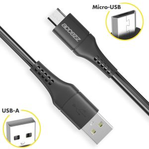 Accezz Câble Micro-USB vers USB - 1 mètre - Noir